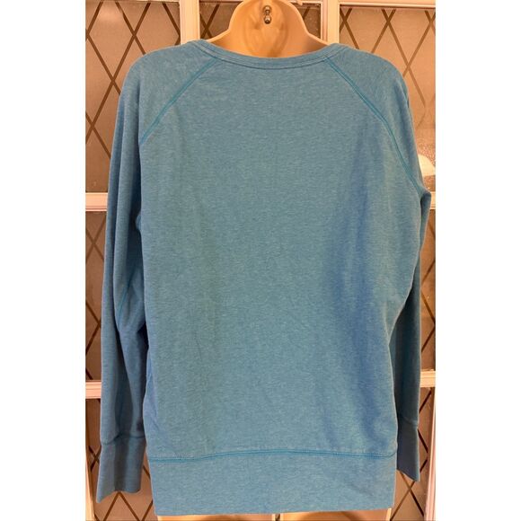 Nike Dri-fit Blue Pullover Sweatshirt Top Active Running Women's Size Small - Picture 3 of 8